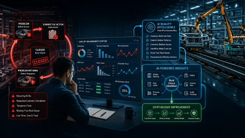 Upcoming Webinar - Closed but Not Solved: Why Quality Problems Keep Returning—and How AI Can Help

                                